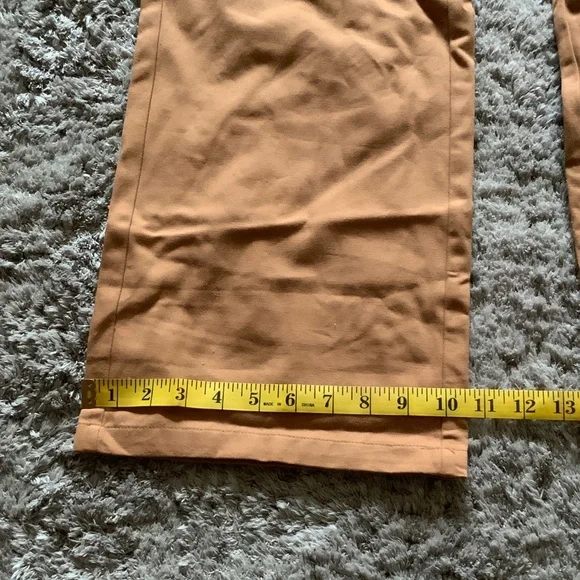 Cider Women's Tan Wide Leg Pants, Size Medium. - Picture 3 of 10